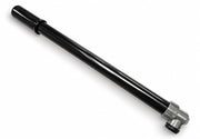 Air pump, black, 350 mm - metal (rubber cap is included)