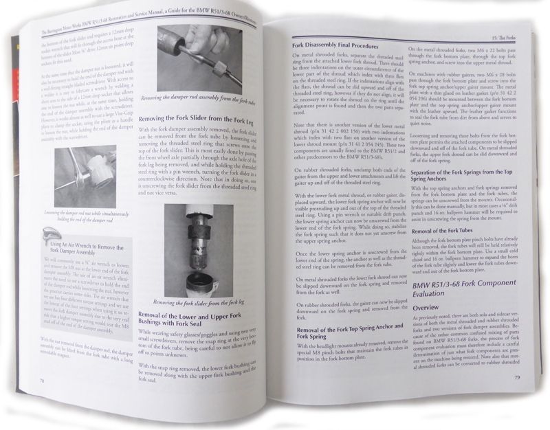 BMW R51/3 - R68 Motorcycle Restoration and Service Manual
