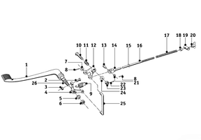 Foot brake R50 – R69S