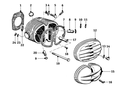 Cylinder head R50 – R69S