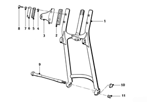 Front fork R50 – R69S