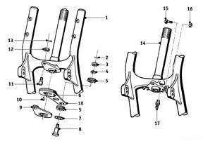 Steering damper (2) R50 – R69S