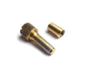 Service: carburetor - installing M7/M6 x 0.75 threaded bushing for slide stop screw ►see details