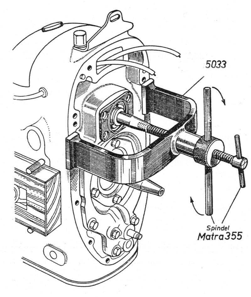 Puller Matra 355a, V5033, W5038, 5039