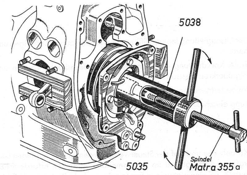 Puller Matra 355a, V5033, W5038, 5039