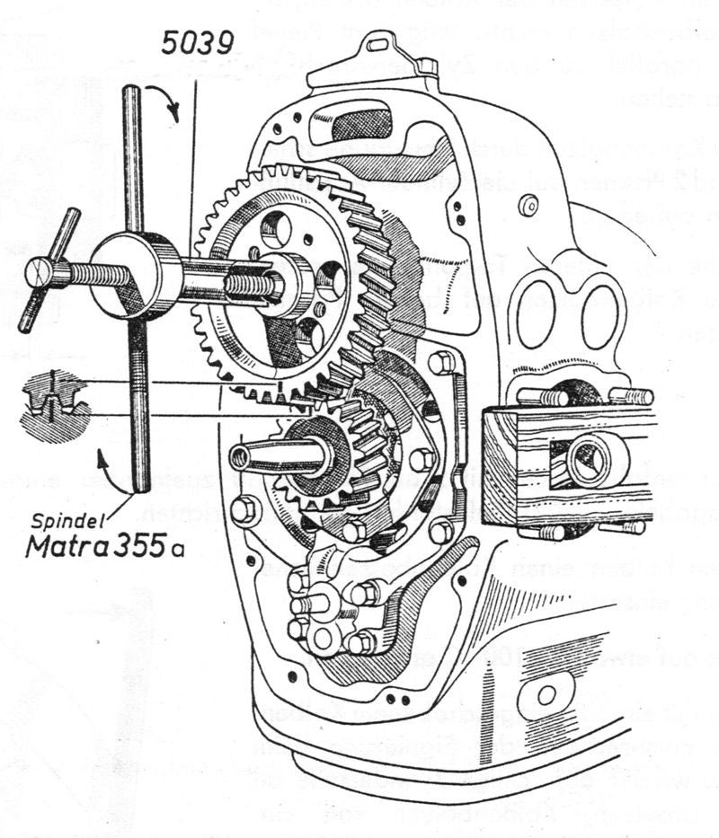 Puller Matra 355a, V5033, W5038, 5039