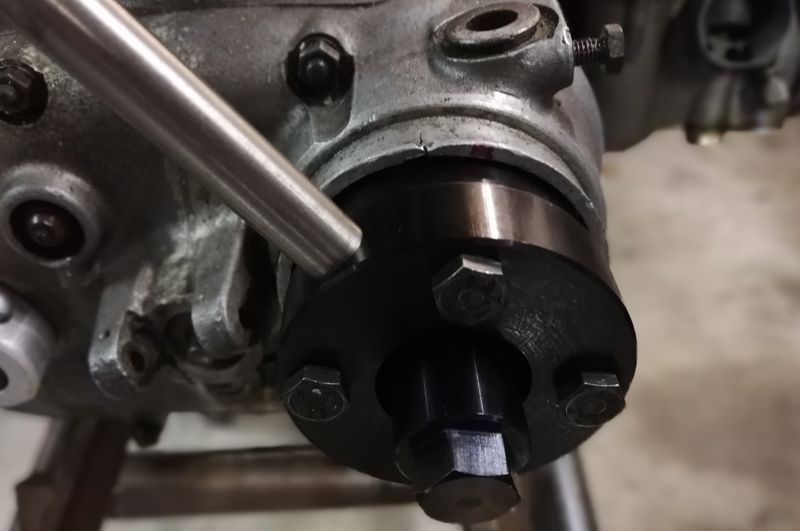 Puller for drive flange - transmission, Matra 501 ►see details