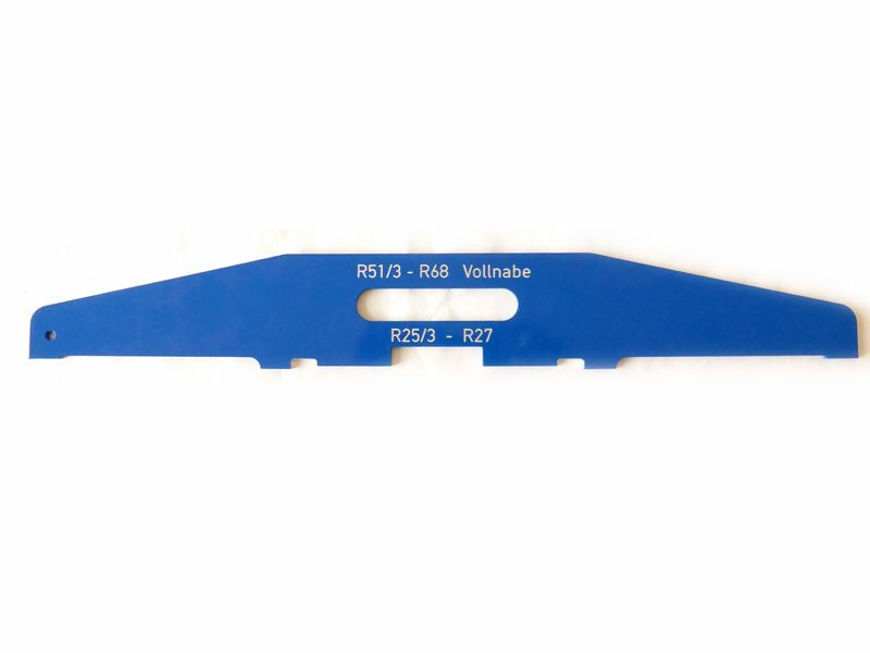 Spoke fitting gauge (R25/3 - R27, R51/3 - R68 full hub) ►see details